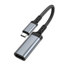 USB C į HDTV konvertavimo kabelis Hoco UA43A 4K 30Hz 0,2 m metalo pilkas USB C į HDTV konvertavimo kabelis Hoco UA43A 4K 30Hz 0,2 m metalo pilkas