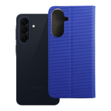 Atverčiamas dėklas, skirtas „Samsung A57 5G Sensitive Book“, mėlynas