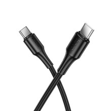 USB-C laidas į USB-C Hoco 3A 60W 1 m x 120 juodas