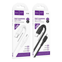 USB-C laidas į USB-C Hoco 3A 60W 1 m x 120 juodas