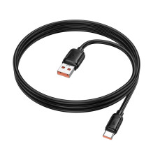 Cable USB A to USB C Hoco PD 5A 100W 1 m X115 black
