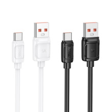 Cable USB A to USB C Hoco PD 5A 100W 1 m X115 black