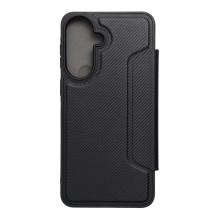 Atverčiamas dėklas, skirtas „Samsung A57 5G Razor Book“, juodas Atverčiamas dėklas, skirtas „Samsung A57 5G Razor Book“, juodas