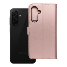 Atverčiamas dėklas, skirtas „Samsung A26 5G Mezzo Book“, mandala, rožinio aukso spalvos.