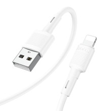 USB A tipo į „Lightning“ tipo laidas Hoco 2,4A, 1 m, X83, baltas