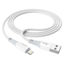 Laidas USB A - Lightning Hoco 2,4A 1 m X70 baltas Laidas USB A - Lightning Hoco 2,4A 1 m X70 baltas