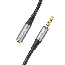 Cable AUX Jack 3,5 mm to Jack 3,5 mm Hoco 2 m UPA20 black