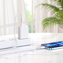 Laidas USB A - Lightning Hoco 2,4A 1 m X70 baltas Laidas USB A - Lightning Hoco 2,4A 1 m X70 baltas