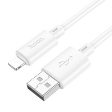 USB A tipo į „Lightning“ tipo laidas Hoco 2,4A, 1 m, X88, baltas USB A tipo į „Lightning“ tipo laidas Hoco 2,4A, 1 m, X88, baltas