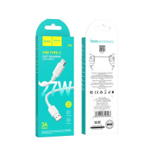 Cable USB A to USB C Hoco PD 2,4A 27W 1 m X96 white