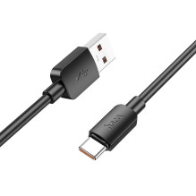USB A į USB C laidas Hoco PD 6A 100W 1 m X96 juodas