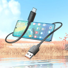 Cable USB A to USB C Hoco PD 6A 100W 1 m X96 black