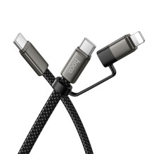 Plokščias kabelis USB C į...