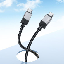 USB-C laidas į USB-C Hoco 3A 60W 1 m X110 juodas