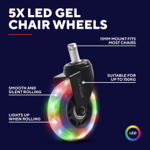 Wheels for computer chair...