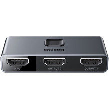 Baseus Matrix HDMI 4K HD Splitter Cable splitter Grey Baseus Matrix HDMI 4K HD Splitter Cable splitter Grey