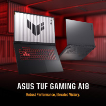 ASUS TUF Gaming A18 FA808UM-S9058 nešiojamas kompiuteris, 45,7 cm (18"), 2.5K RAM, 16 GB DDR5-SDRAM, 512 GB SSD, NV