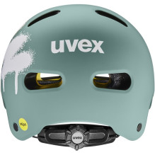 UVEX Kid 4 Style MIPS kids' cycling helmet, green