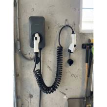 Spiralinis įkrovimo laidas Type 2 - Type 1 - ( 32A, 1 Fazė, 6,6KW )