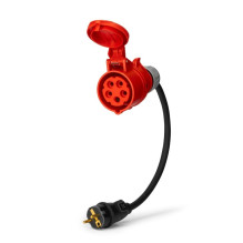 Įkrovimo laidas 480 V - type 2 ( 16A, 3 fazės 11 kW) - 10m ilgio Įkrovimo laidas 480 V - type 2 ( 16A, 3 fazės 11 kW) - 10m ilgio