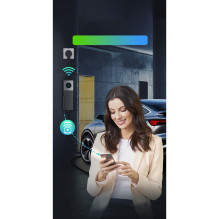 Įkrovimo laidas 220V - type 2 ( 16A, 1 fazė 3,3 kW) su Wi-Fi funkcija Įkrovimo laidas 220V - type 2 ( 16A, 1 fazė 3,3 kW) su Wi-Fi funkcija