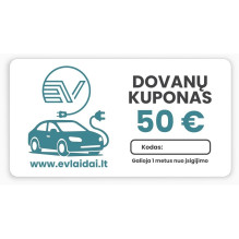 Dovanų kuponas 50 Eur