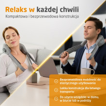 Medisana NM 900 masažuoklis kaklui, pilkas Medisana NM 900 masažuoklis kaklui, pilkas
