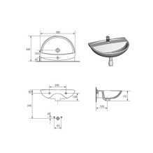 WASHSTAND MITO RED TK001-006 60 CM WASHSTAND MITO RED TK001-006 60 CM