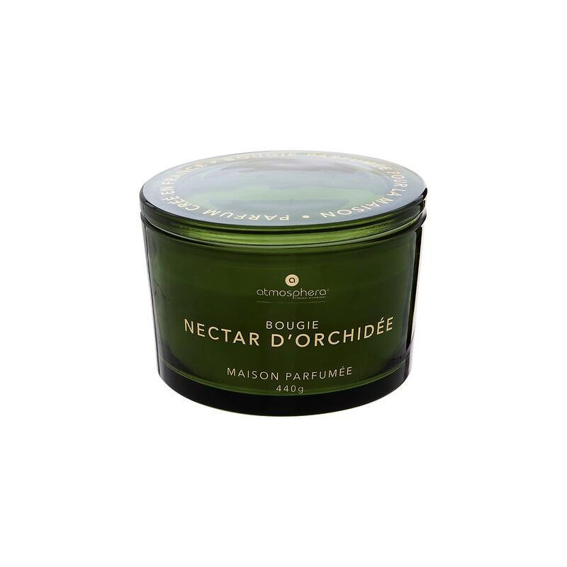 Candle, aromatic Atmosphera Glowy Orchid, 30 h, 440 g