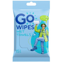WET WIPES GOWIPES REFRESH CAMPING 15