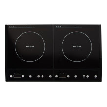 Indukcinė kaitlentė - BLOW Dviejų Degiklių 2000W + 2000W Reguliuojama Plokštė