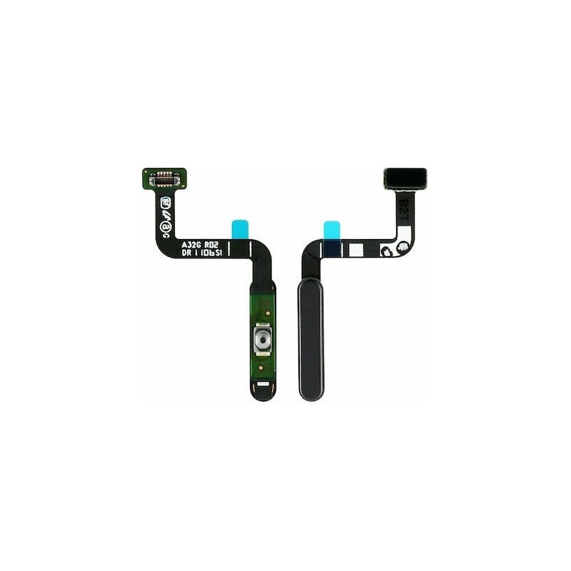 Lanksčioji jungtis Samsung A326 A32 5G on / off + Fingerprint mygtuku Black originali (service pack)