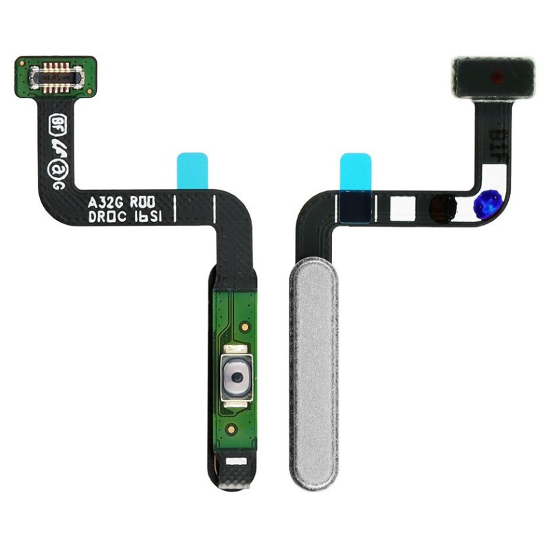 Lanksčioji jungtis Samsung A326 A32 5G on / off + Fingerprint mygtuku White originali (service pack)