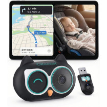 Belaidis CarPlay adapteris su mobilios auklės funkcija Ottocast Cabin Care juodas CA520-T