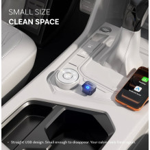 Belaidis CarPlay / Android Auto adapteris Ottocast Mini Pico juodas CA525-T