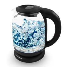 Esperanza EKK027 electric kettle 1.7 L Black,Transparent 2200 W