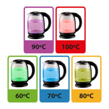 Esperanza EKK027 electric kettle 1.7 L Black,Transparent 2200 W