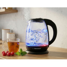 Esperanza EKK027 electric kettle 1.7 L Black,Transparent 2200 W
