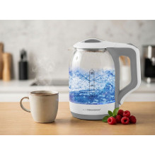 Esperanza EKK025W elektrinis virdulys 1,7 l baltas, daugiaspalvis 1500 W