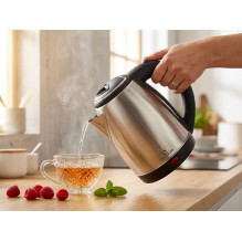 Titanum TKK102X Electric kettle 1.8L 1800W Inox Silver Titanum TKK102X Electric kettle 1.8L 1800W Inox Silver