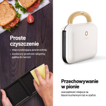 Lauben 3 viename 900 W sumuštinių keptuvė