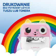 Vaikiška kamera LAMAX InstaKid2 Plus, rožinė Vaikiška kamera LAMAX InstaKid2 Plus, rožinė