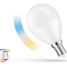 IŠMANIOJI LED LEMPA, P45, SMART WIFI, 5W, E14, CCT+DIM, FR