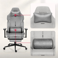 Huzaro Force 8.1 Grey Gaming Chair Huzaro Force 8.1 Grey Gaming Chair