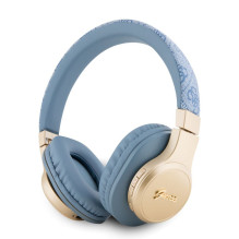 „Guess“ PU odos 4G Script Logo BT5.3 stereo ausinės su mėlynomis spalvomis „Guess“ PU odos 4G Script Logo BT5.3 stereo ausinės su mėlynomis spalvomis