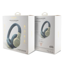 „Guess“ PU odos 4G Script Logo BT5.3 stereo ausinės su mėlynomis spalvomis „Guess“ PU odos 4G Script Logo BT5.3 stereo ausinės su mėlynomis spalvomis
