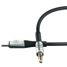 3MK 3MK AUX kabelis USB-C - 3,5 mm lizdas 1 m