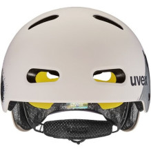 UVEX Kid 4 Style MIPS kids' cycling helmet, dirt warm grey
