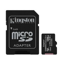 „Kingston Canvas Select Plus MicroSD“ atminties kortelė, 128 GB, 100 MB/s, su adapteriu „Kingston Canvas Select Plus MicroSD“ atminties kortelė, 128 GB, 100 MB/s, su adapteriu
