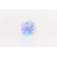 N / A Bumba ar puķēm RS-208 50LED D-11cm Multi Color